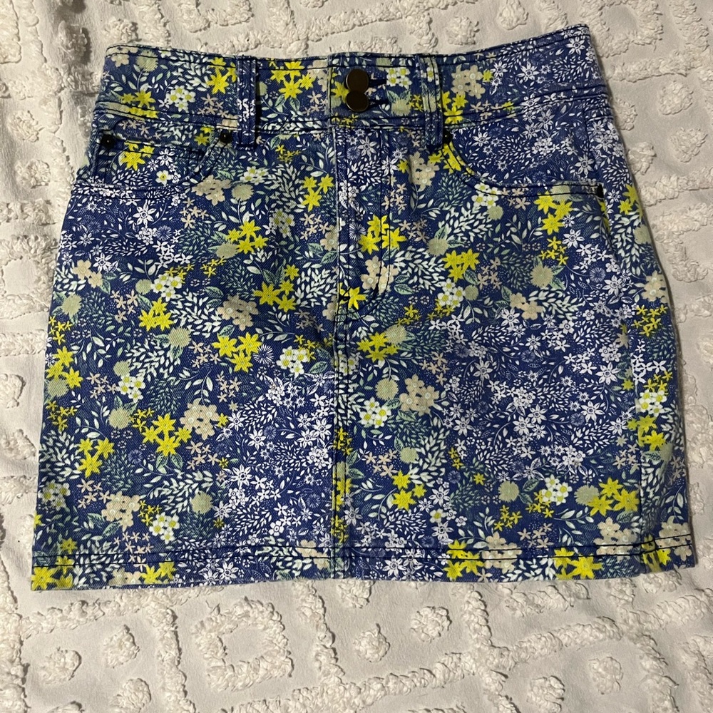 Laura Ashley x Urban Outfitters floral skirt